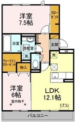 グランジュストの物件間取画像